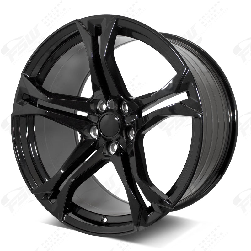 1LE Split Style - F296 2x1 Gloss Black wheel