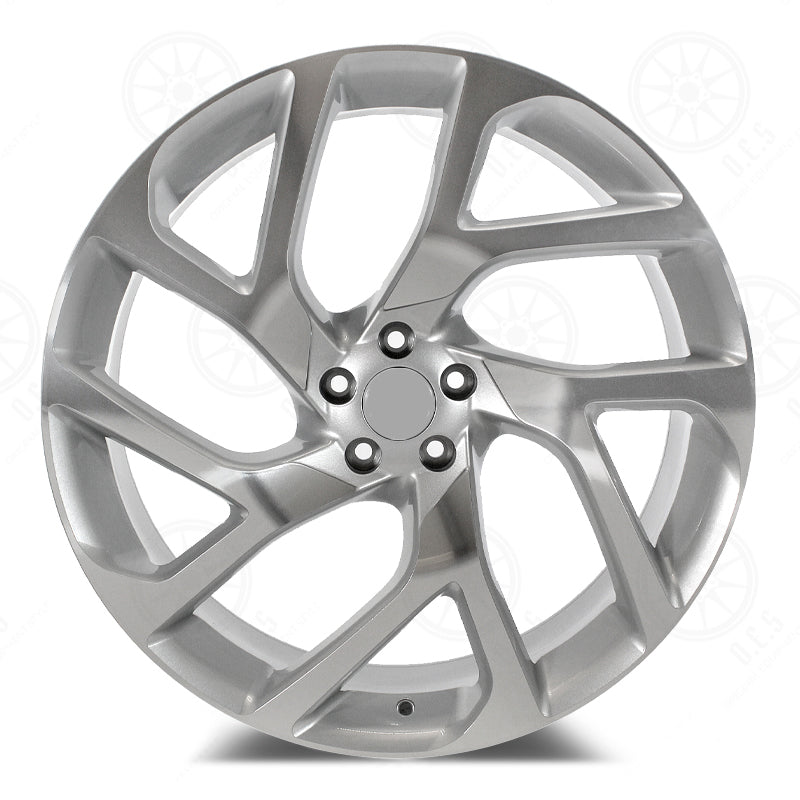 2020 Autobiography Style - RL37 22x9.5 Machined Face/Silver Outline wheel