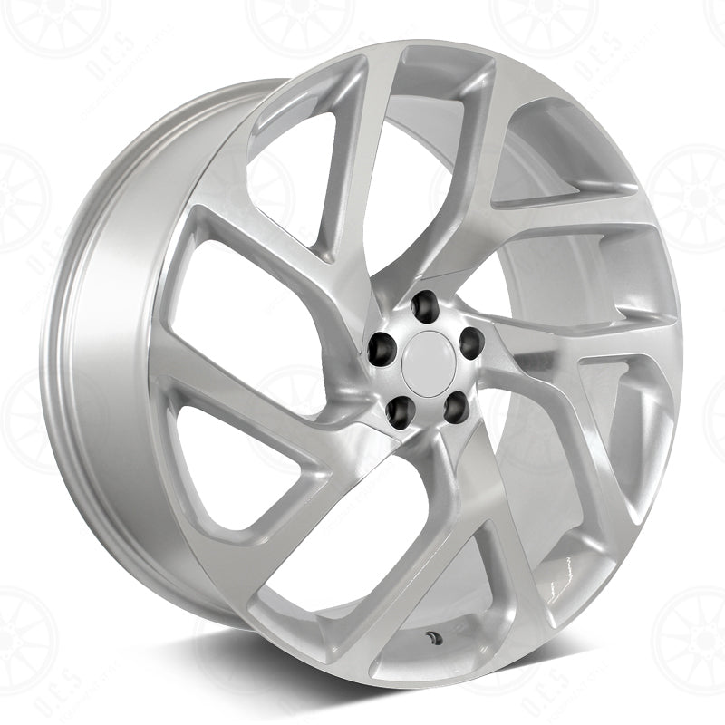 2020 Autobiography Style - RL37 22x9.5 Machined Face/Silver Outline wheel