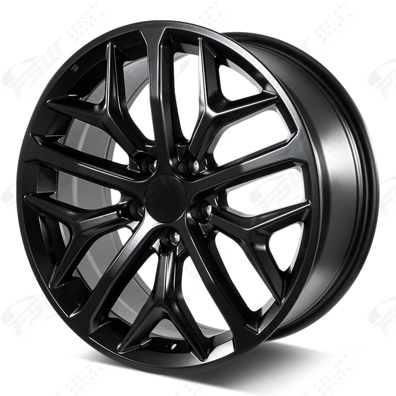 2020 SI Style - F163 18x8 Satin Black wheel