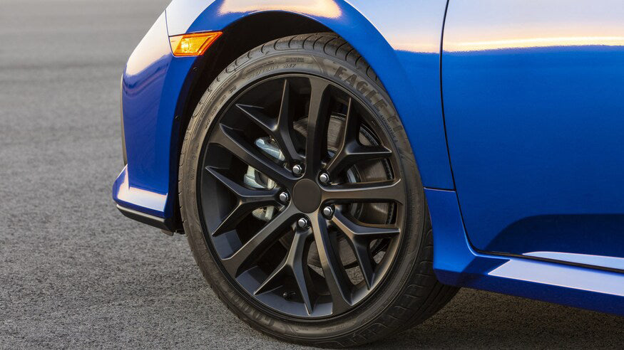 2020 SI Style - F163 18x8 Satin Black wheel