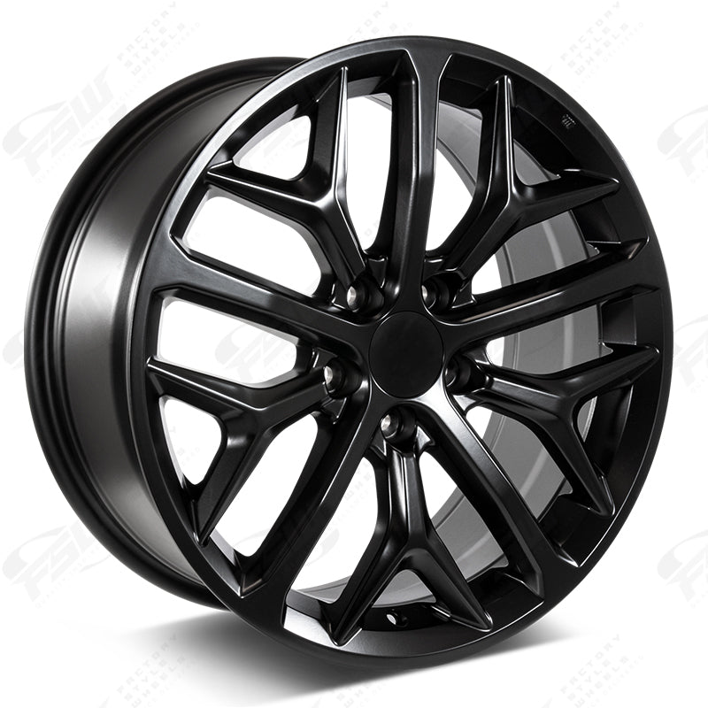 2020 SI Style - F163 18x8 Satin Black wheel