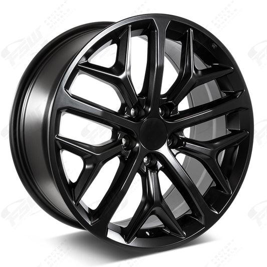 2020 SI Style - F163 18x8 Satin Black wheel