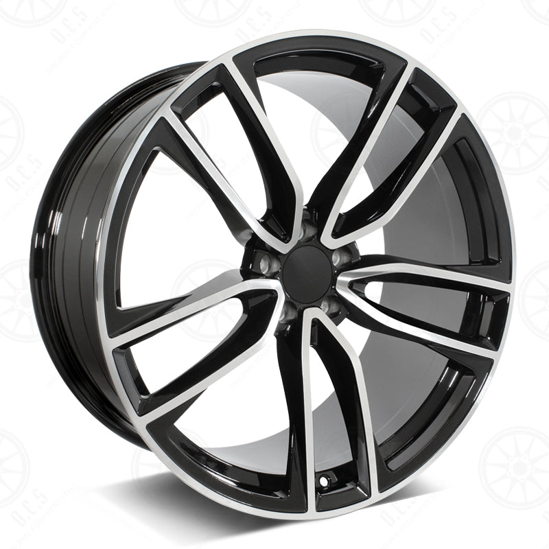 2021 AMG Style - RM61 19x9 Machined Face/Black Outline wheel