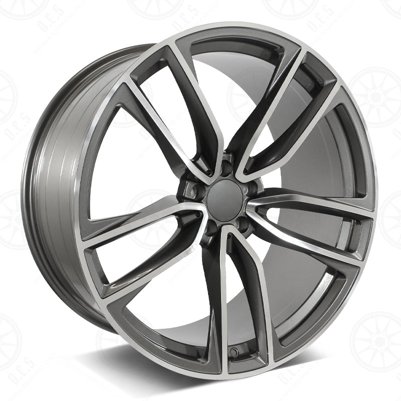 2021 AMG Style - RM62 19x9 Machined Face/Gunmetal Outline wheel