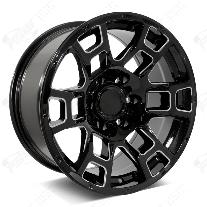 Flow Forged4TR Pro Style - F250 17x8.5 Gloss Black Milled wheel