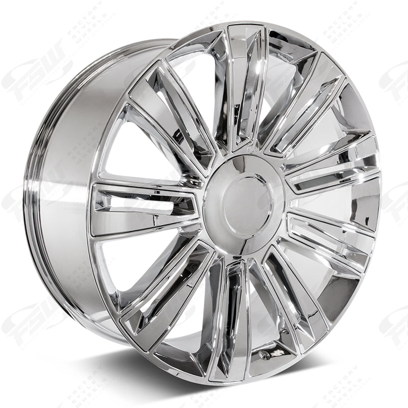 Diamond Style - F008 26x9.5 Chrome Chrome Inserts wheel