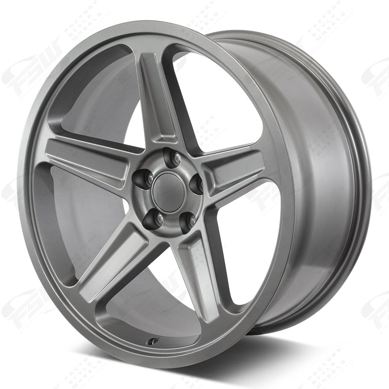 Flow Forged Demon Style - F154 2x10.5 Matte Gunmetal wheel