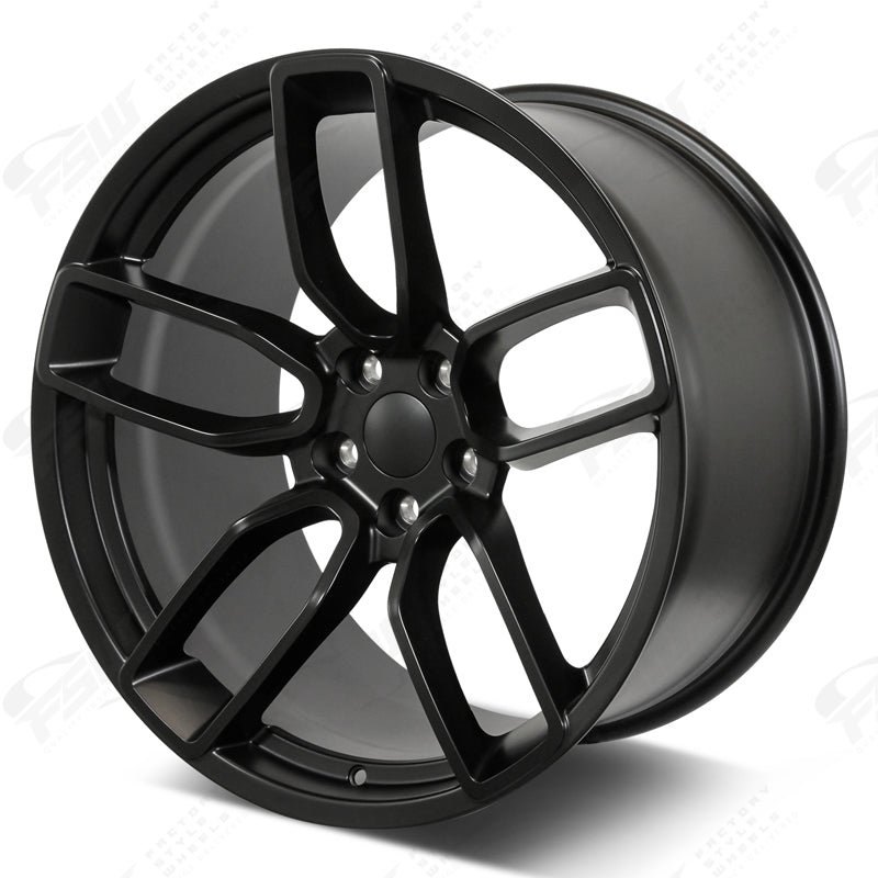 Flow Forged Hellcat Style - F146 2x9.5 Satin Black wheel