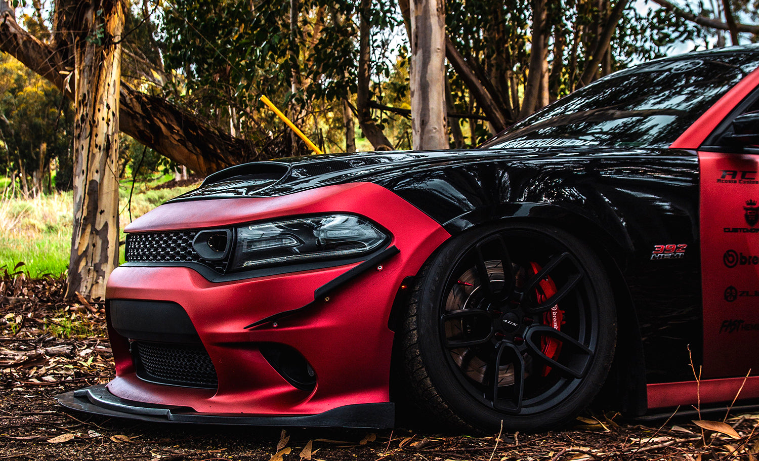 Flow Forged Hellcat Style - F146 2x9.5 Satin Black wheel