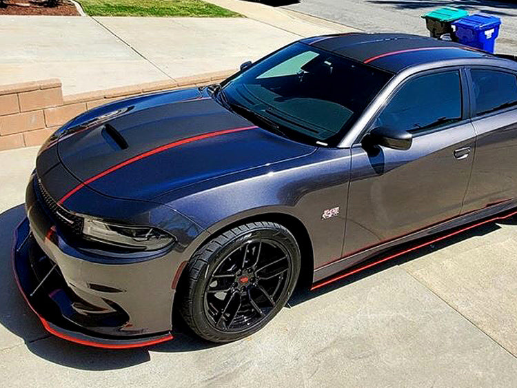 Flow Forged Hellcat Style - F147 2x11 Gloss Black wheel