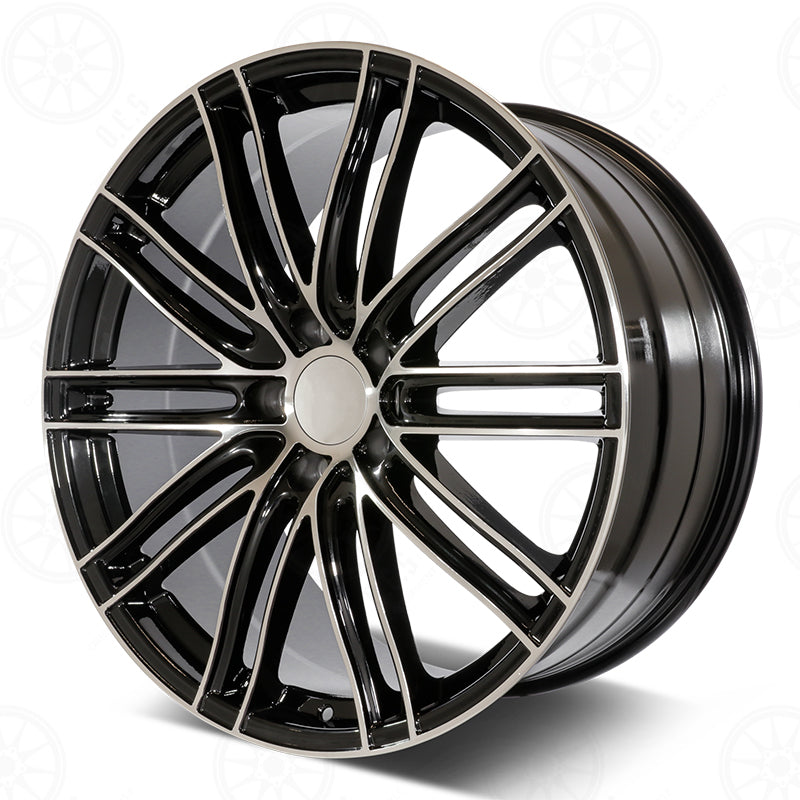 GTS Sport Style - RP11 22x1 Machined Face/Black Outline wheel