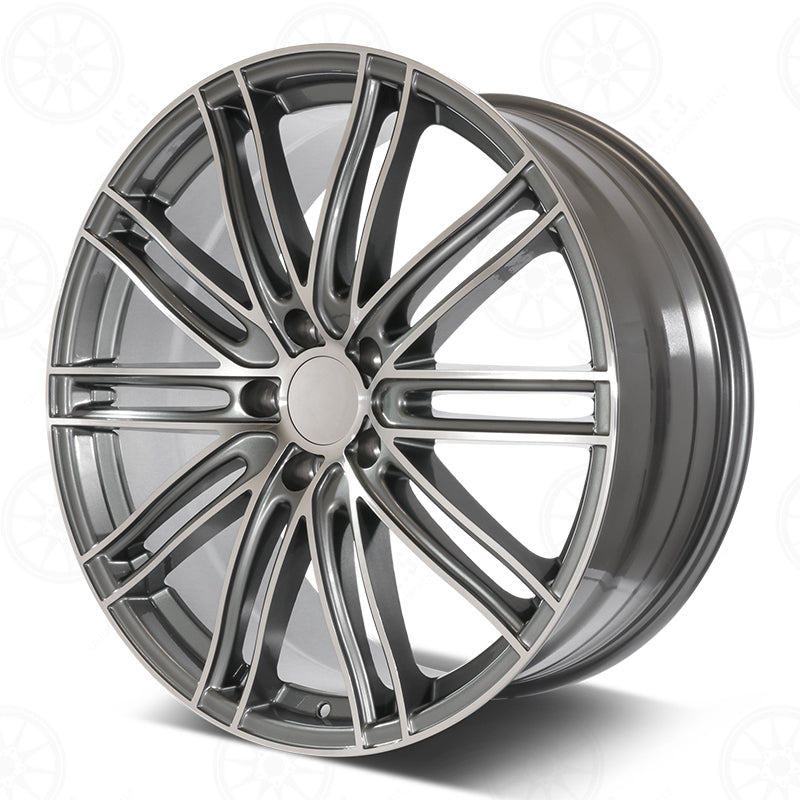 GTS Sport Style - RP12 22x11 Machined Face/Gunmetal Outline wheel