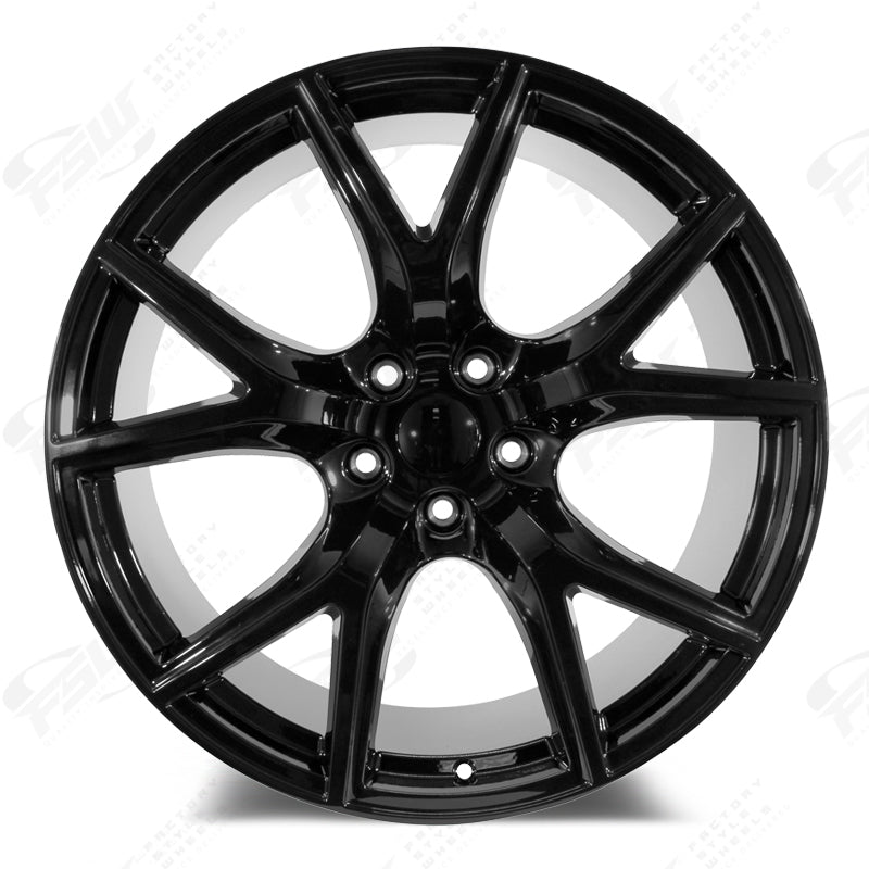 Trackhawk Style - F282 22x1 Gloss Black wheel