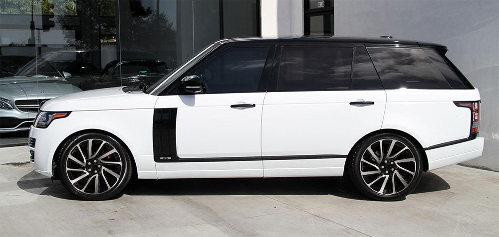 SV Style - RL21 22x9.5 Machined Face/Black Outline wheel