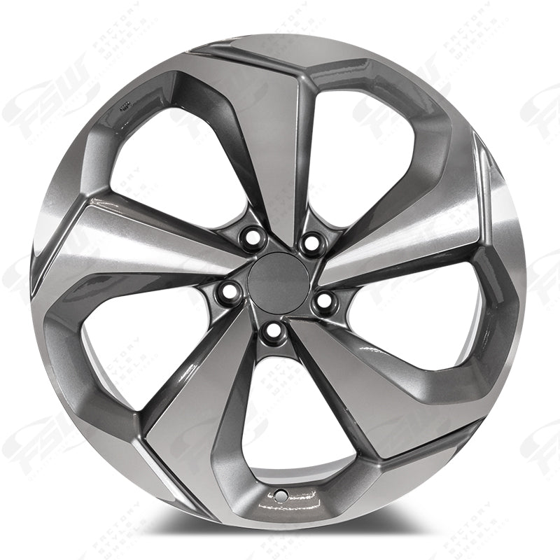 Sport Style 2020 - F167 2x8 Machined Face/Gunmetal Outline wheel