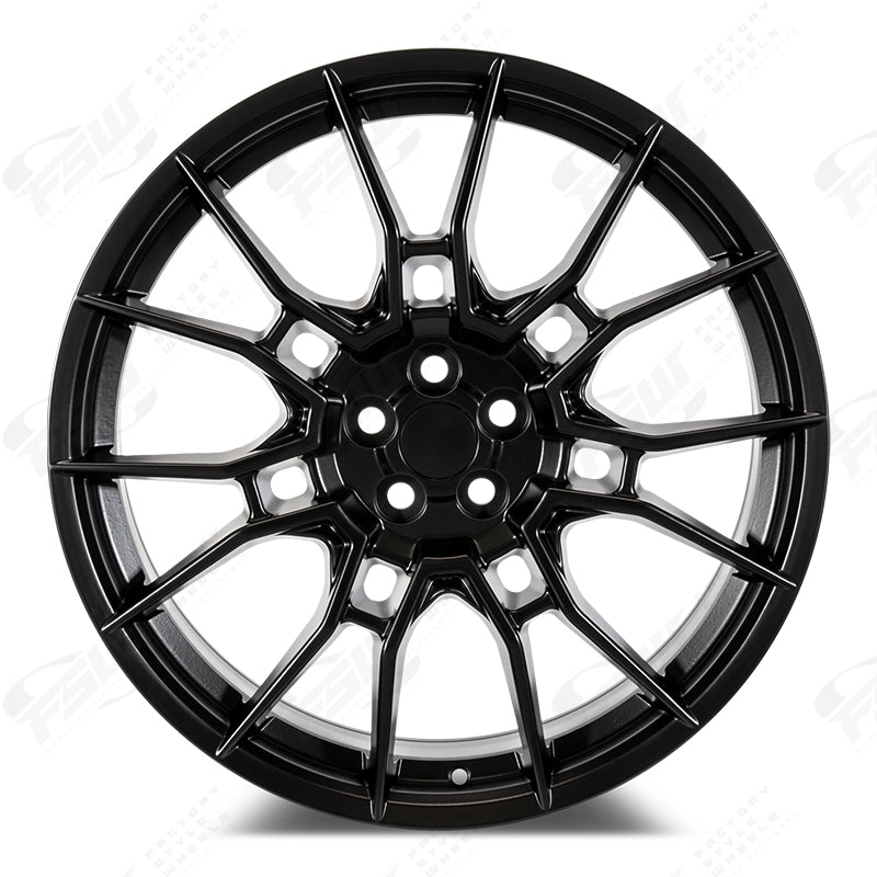 TR-C Style - F226 2x8.5 Satin Black wheel