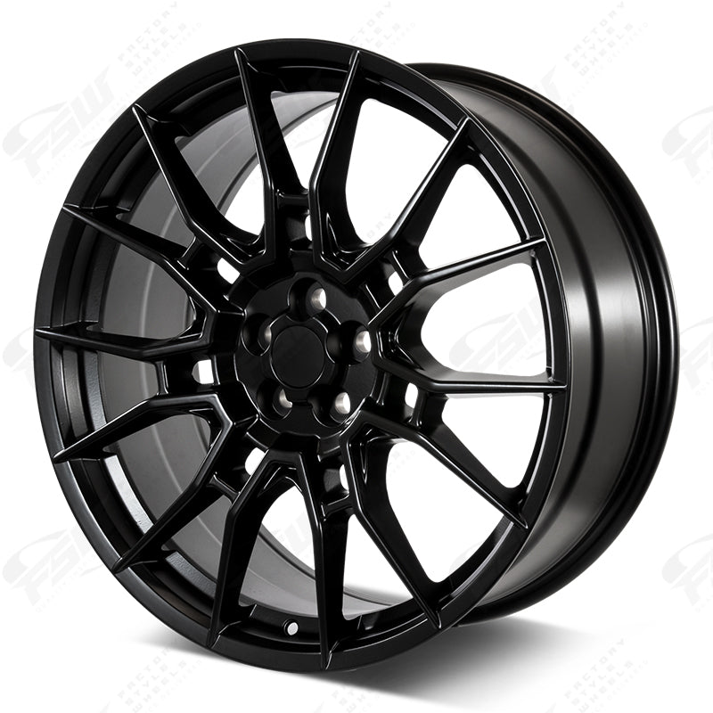 TR-C Style - F226 2x8.5 Satin Black wheel