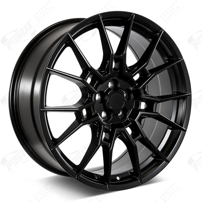 TR-C Style - F226 2x8.5 Satin Black wheel