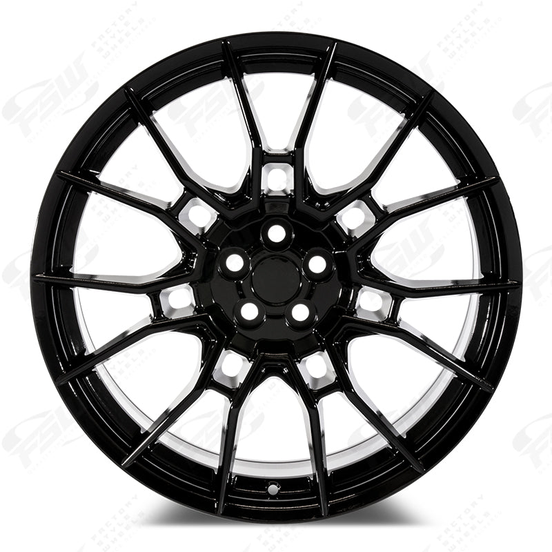 TR-C Style - F227 2x8.5 Gloss Black wheel