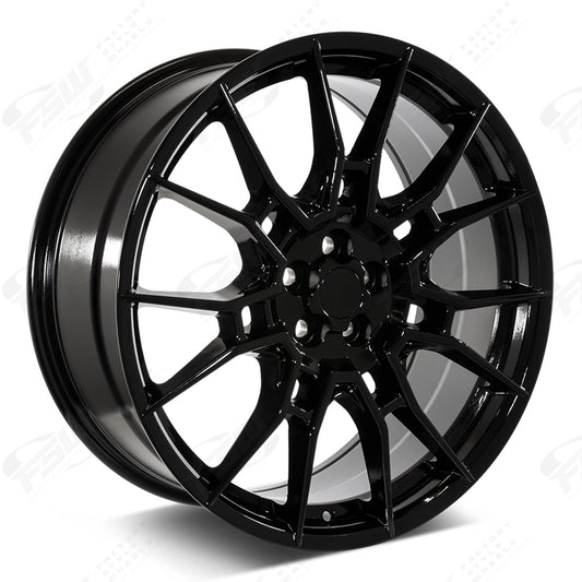 TR-C Style - F227 2x8.5 Gloss Black wheel