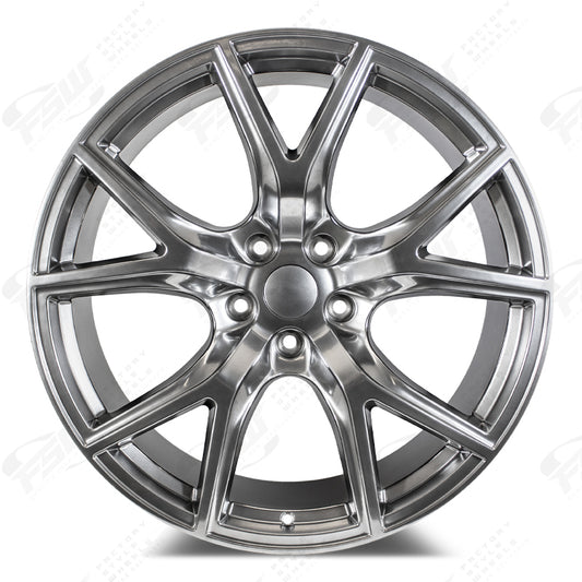 Trackhawk Style - F283 22x1 Crystal Grey wheel