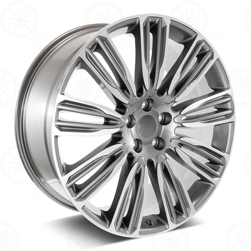 Velar Style - RL17 22x9.5 Machined Face/Gunmetal Outline wheel