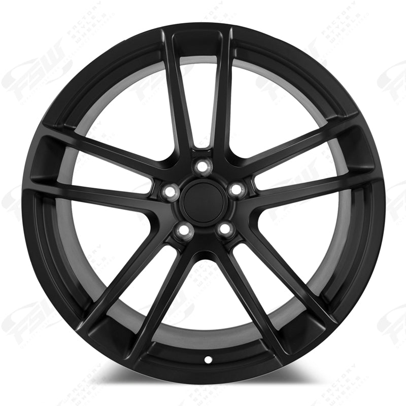 Flow Forged Widebody 2 Style - F221 2x11 Satin Black wheel