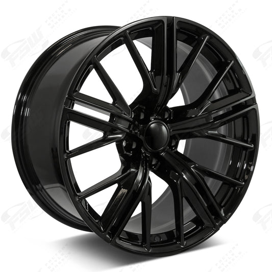 ZL Mesh Style - F016 2x1 Gloss Black wheel