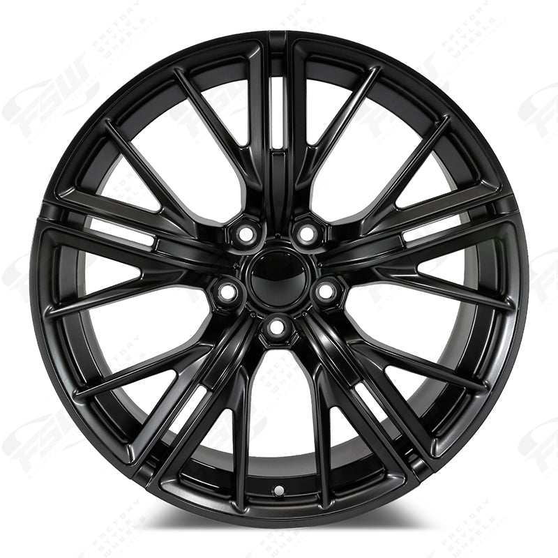 ZL Mesh Style - F017 2x1 Satin Black wheel