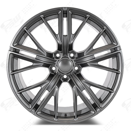 ZL Mesh Style - F019 2x11 Matte Gunmetal wheel