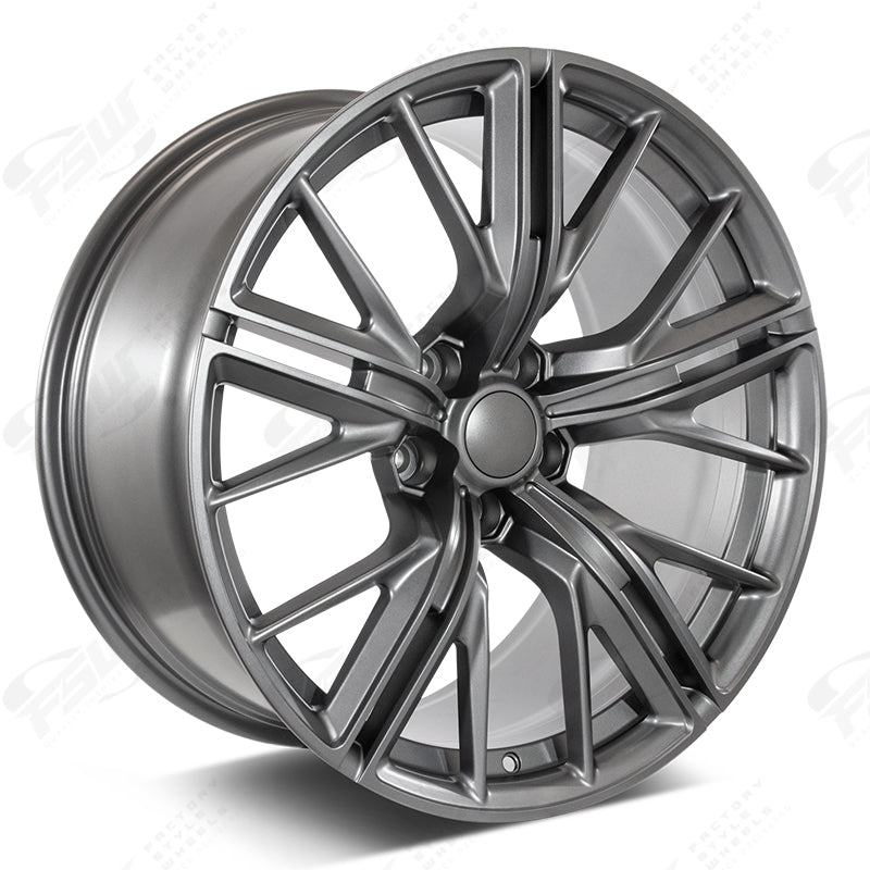 ZL Mesh Style - F019 2x11 Matte Gunmetal wheel