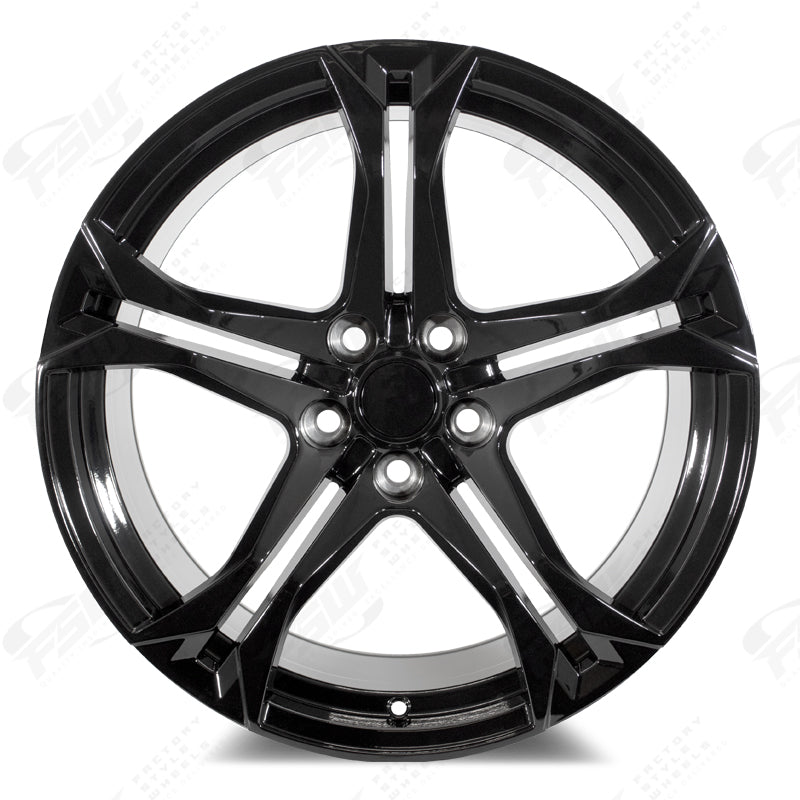 1LE Split Style - F296 2x1 Gloss Black wheel