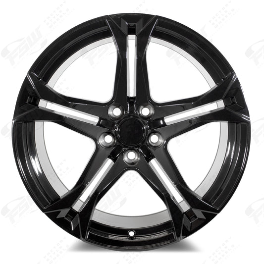 1LE Split Style - F296 2x1 Gloss Black wheel
