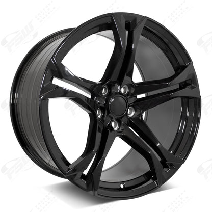 1LE Split Style - F296 2x1 Gloss Black wheel