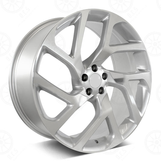 2020 Autobiography Style - RL37 22x9.5 Machined Face/Silver Outline wheel