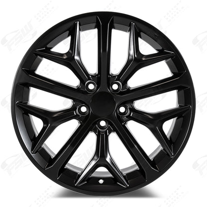 2020 SI Style - F163 18x8 Satin Black wheel