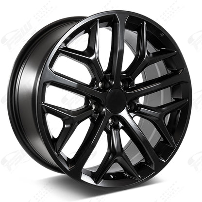 2020 SI Style - F163 18x8 Satin Black wheel