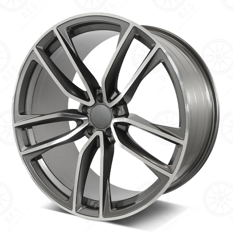 2021 AMG Style - RM62 19x8 Machined Face/Gunmetal Outline wheel