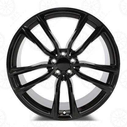 2021 AMG Style - RM63 22x1 Gloss Black wheel