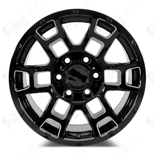 Flow Forged4TR Pro Style - F250 17x8.5 Gloss Black Milled wheel