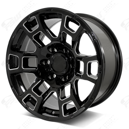 Flow Forged4TR Pro Style - F250 17x8.5 Gloss Black Milled wheel