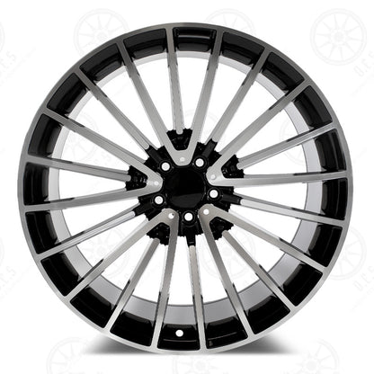 2021 S Style - RM56 19x8.5 Machined Face/Black Outline wheel