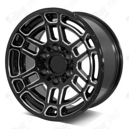 Tac Pro Style - F270 22x9 Black Milled wheel