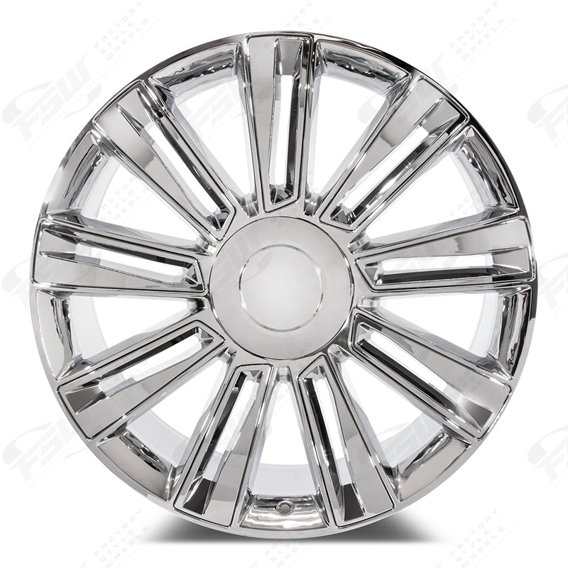 Diamond Style - F008 26x9.5 Chrome Chrome Inserts wheel