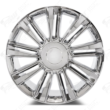 Diamond Style - F008 26x9.5 Chrome Chrome Inserts wheel