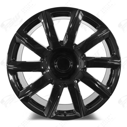2021 Platinum Style - F261 22x9 Gloss Black wheel
