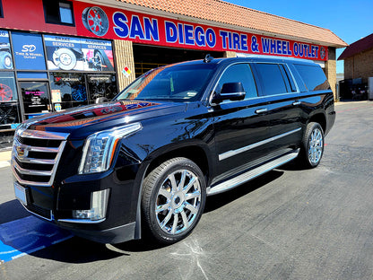 2021 Platinum Style - F262 22x9 Chrome wheel