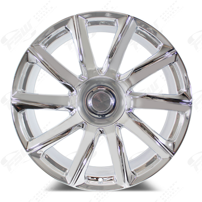 2021 Platinum Style - F262 24x1 Chrome wheel