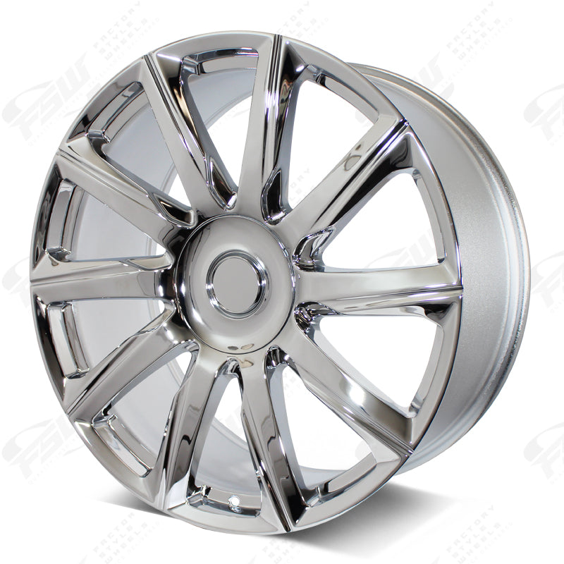 2021 Platinum Style - F262 26x1 Chrome wheel